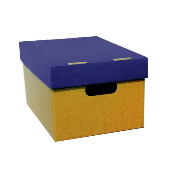 Next κουτί classic μπλε καπάκι Α3 Υ21x32x44εκ.